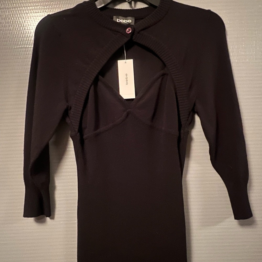 bebe Black Knit Sweater